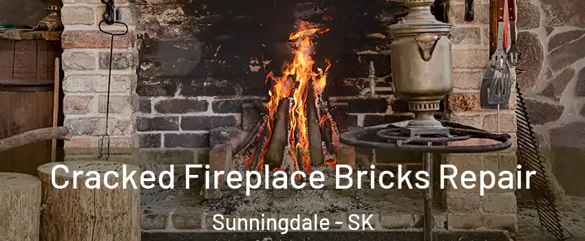  Cracked Fireplace Bricks Repair Sunningdale - SK