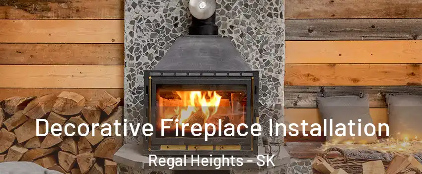  Decorative Fireplace Installation Regal Heights - SK