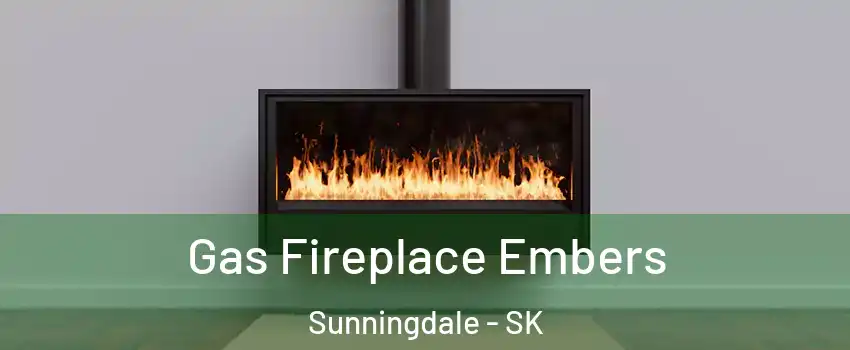  Gas Fireplace Embers Sunningdale - SK