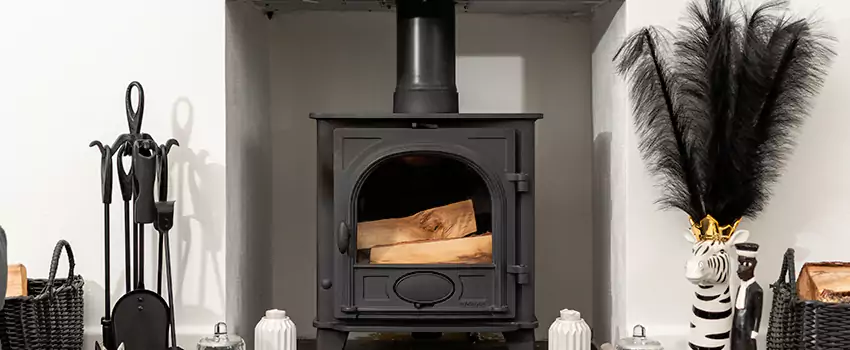 Thelin Hearth Products Providence Pellet Insert Fireplace Installation in Moose Jaw, SK