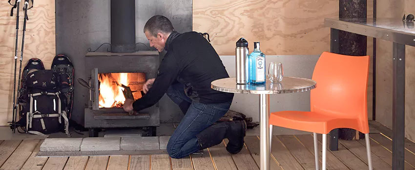 Open Hearth Wood Fireplace Installation in Moose Jaw, SK