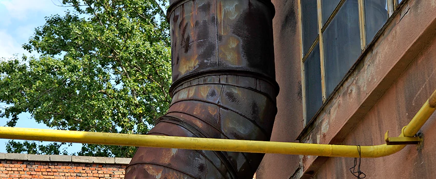 Lightning Protection Installation System for Industrial Chimneys in Moose Jaw, Saskatchewan