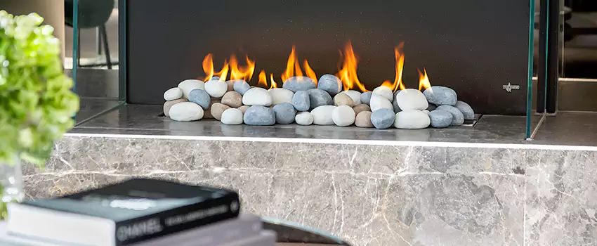 Double-Height Fireplace Design Refurbishment in Moose Jaw, Saskatchewan