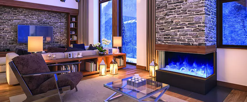 Dynamic Flame Color Fireplace Installation in Moose Jaw, SK