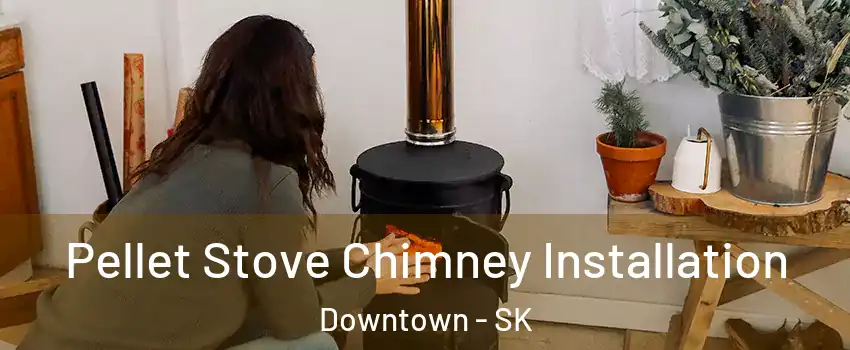  Pellet Stove Chimney Installation Downtown - SK