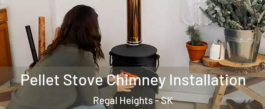  Pellet Stove Chimney Installation Regal Heights - SK