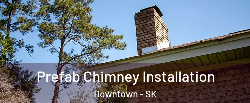  Prefab Chimney Installation Downtown - SK