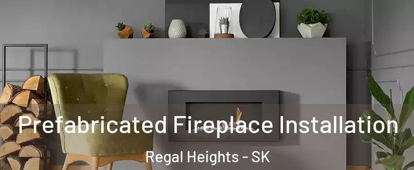  Prefabricated Fireplace Installation Regal Heights - SK