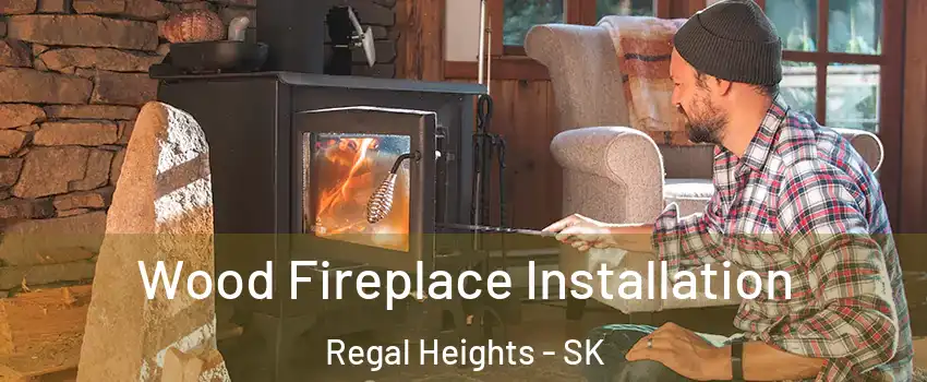  Wood Fireplace Installation Regal Heights - SK
